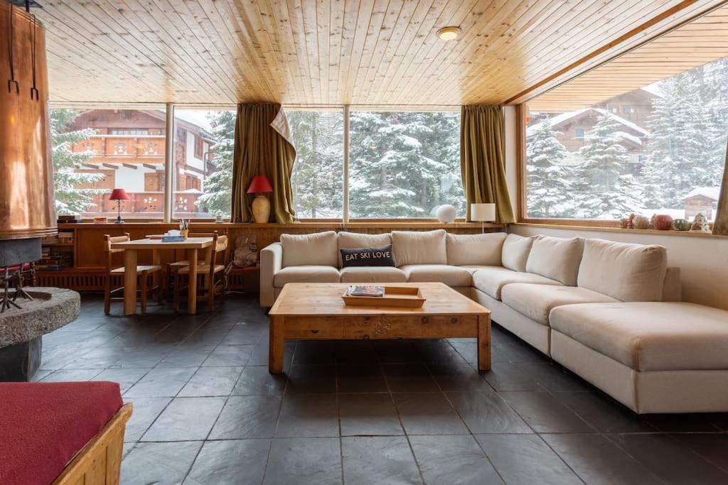 Chalet Robaumont - Grand Chalet Familial Proche Du Centre Et Des Pistes Courchevel Eksteriør billede