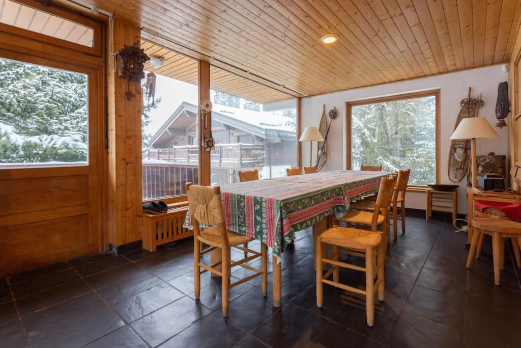 Chalet Robaumont - Grand Chalet Familial Proche Du Centre Et Des Pistes Courchevel Eksteriør billede